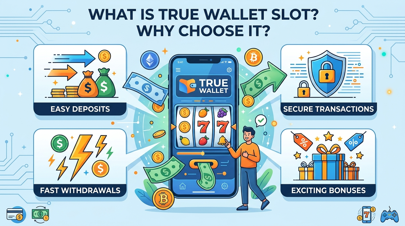สล็อต True Wallet คืออะไร? ทำไมต้องเลือก?