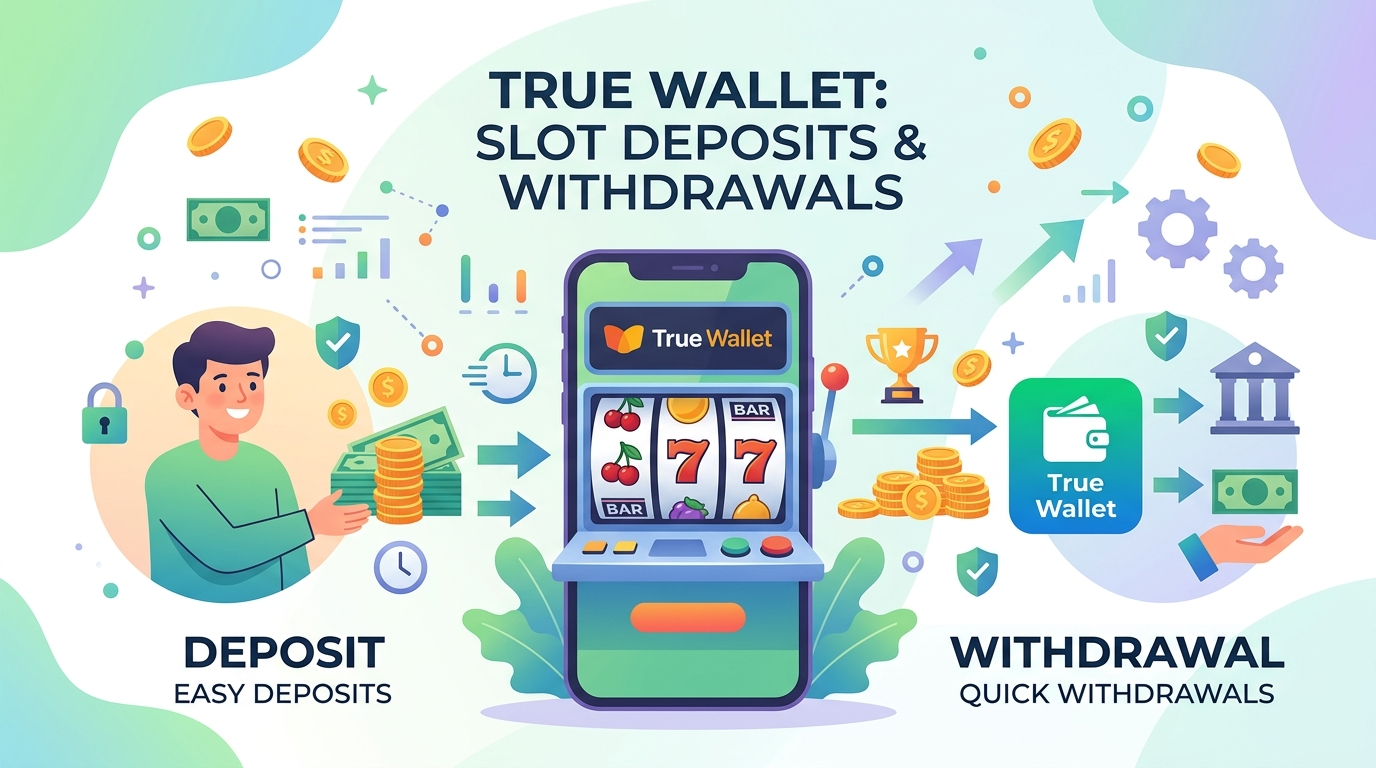 ฝากถอน wallet: ความรู้เบื้องต้นเกี่ยวกับการฝาก-ถอน True Wallet ในโลกสล็อตออนไลน์