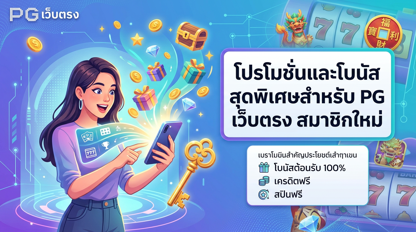 PG เว็บตรง คืออะไร? ทำไมถึงเป็นที่นิยม?