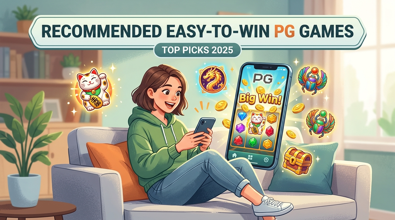 แนะนำเกม PG แตกง่าย ยอดนิยมประจำปี 2025