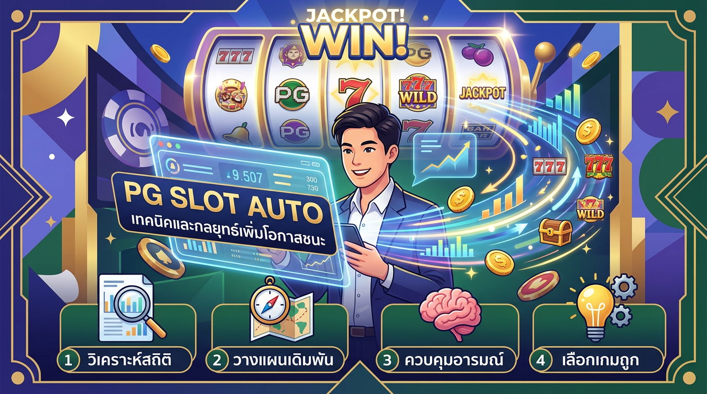 เทคนิคและกลยุทธ์เพิ่มโอกาสชนะใน PG SLOT AUTO