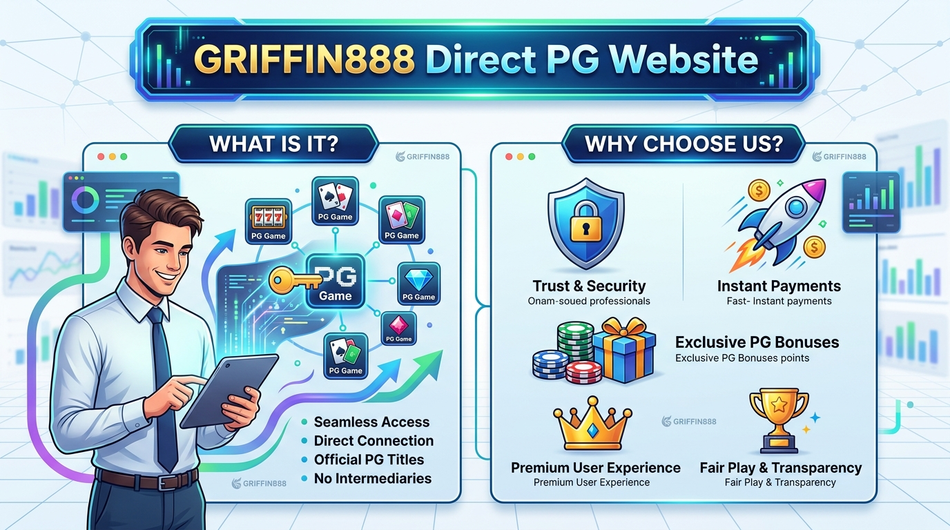GRIFFIN888 เว็บตรง PG คืออะไร ทำไมต้องเลือกเรา?