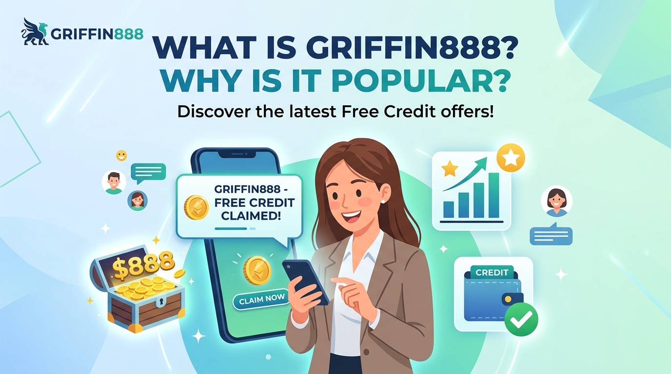 GRIFFIN888 เครดิตฟรีล่าสุด คืออะไร? ทำไมถึงเป็นที่นิยม?
