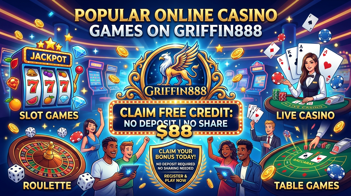 GRIFFIN888 เครดิตฟรีไม่ต้องฝากไม่ต้องแชร์ คืออะไร?
