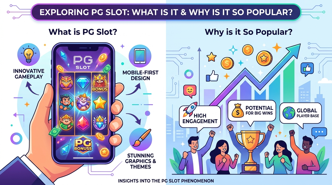 PG Slot คืออะไร? ทำไมถึงได้รับความนิยม?