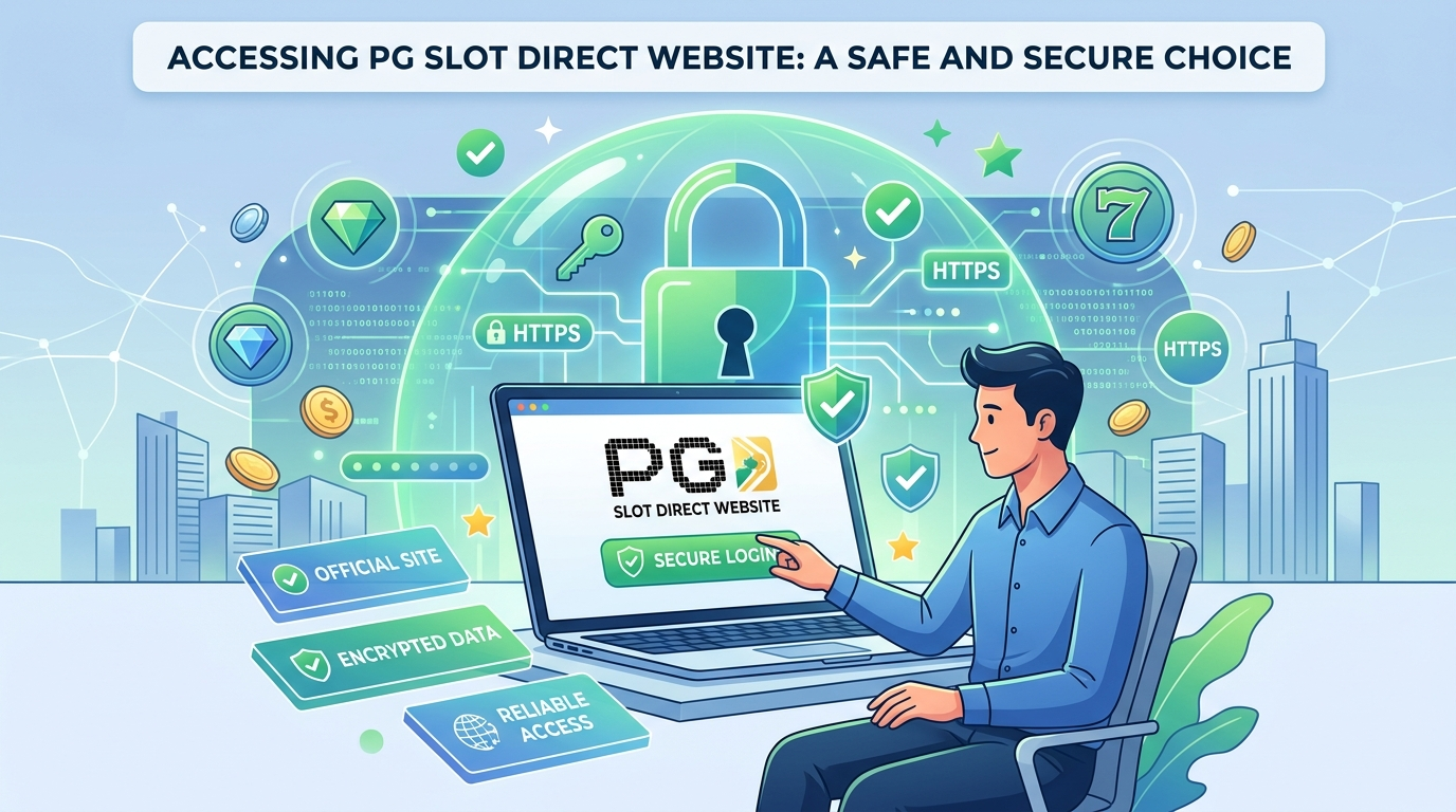 เข้าถึง PG Slot เว็บตรง: ทางเลือกที่ปลอดภัยและมั่นคง