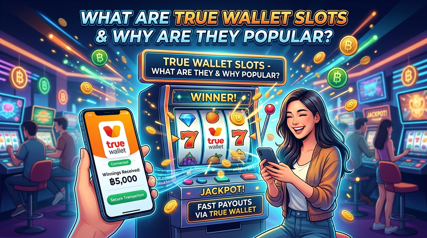 สล็อต True Wallet คืออะไรและทำไมถึงได้รับความนิยม?