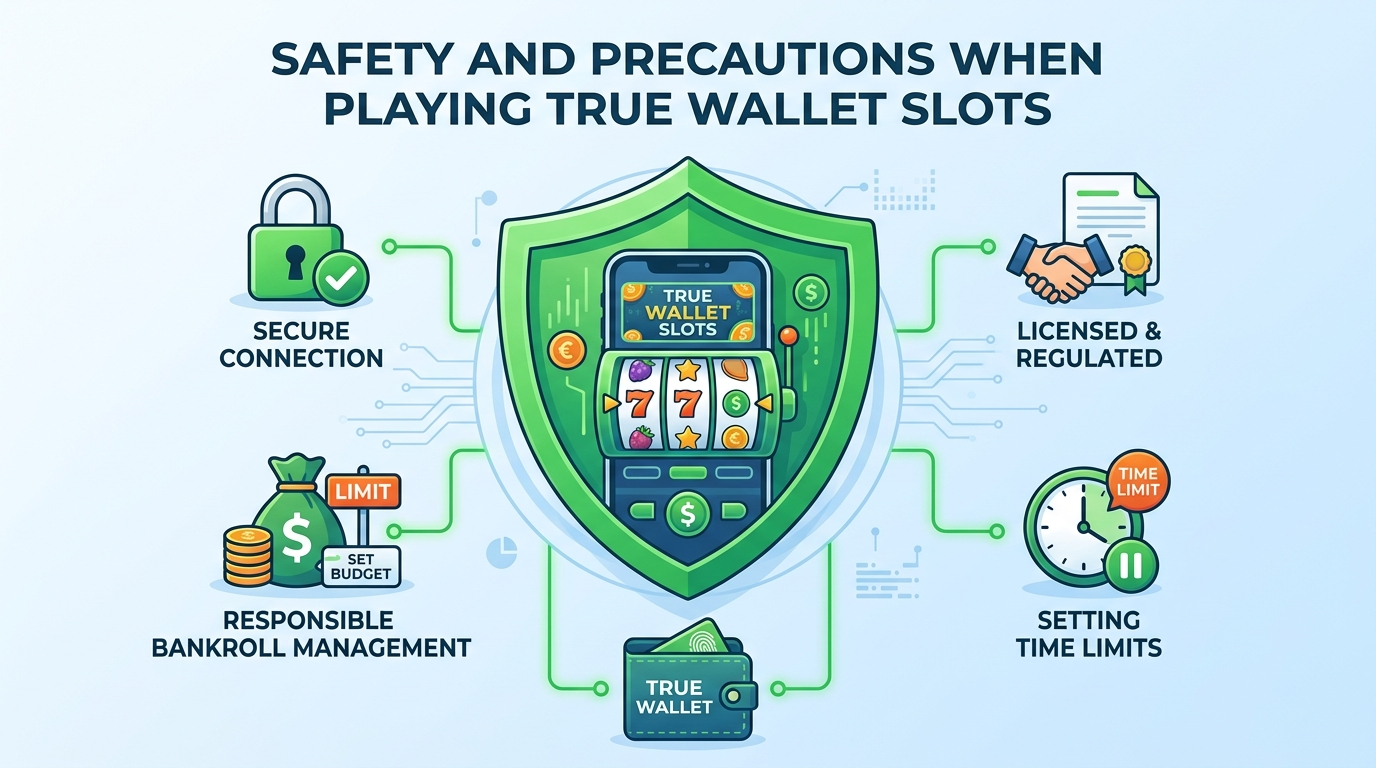 ความปลอดภัยและข้อควรระวังในการเล่น สล็อต True Wallet