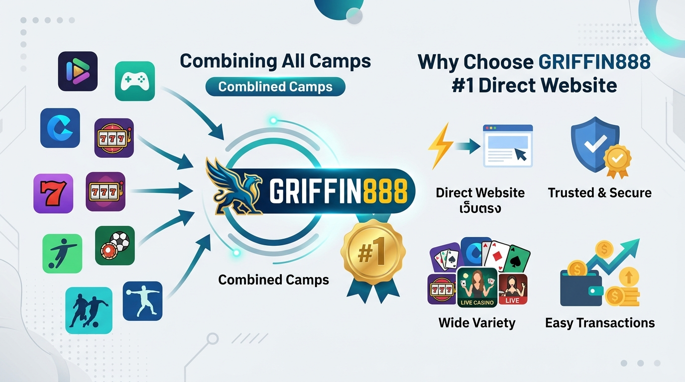 GRIFFIN888 เว็บตรงรวมค่าย คืออะไร? ทำไมถึงเป็นเว็บตรงรวมค่ายอันดับ 1 ที่คุณต้องเลือก