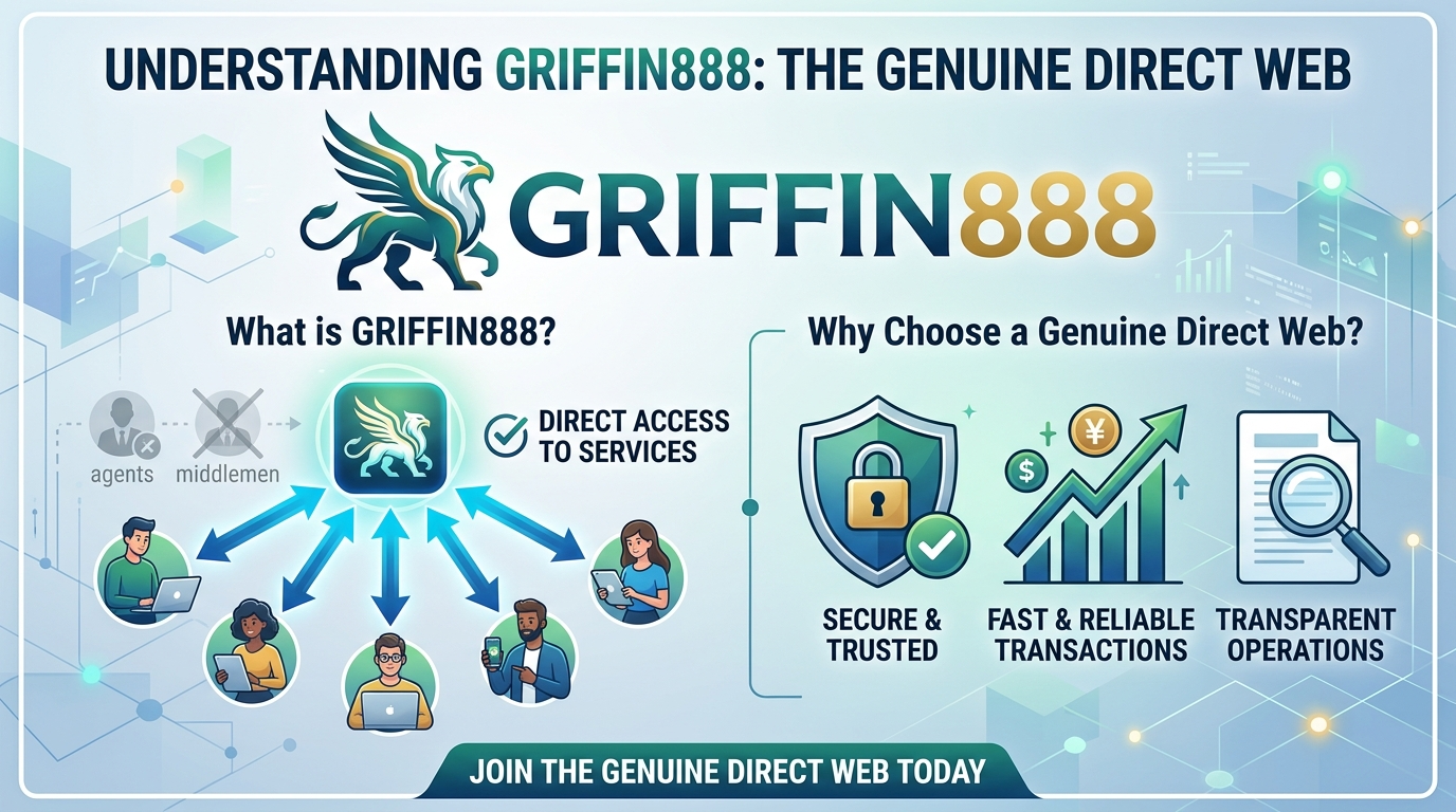 GRIFFIN888 คืออะไร? ทำไมต้องเลือกเว็บตรงแท้?