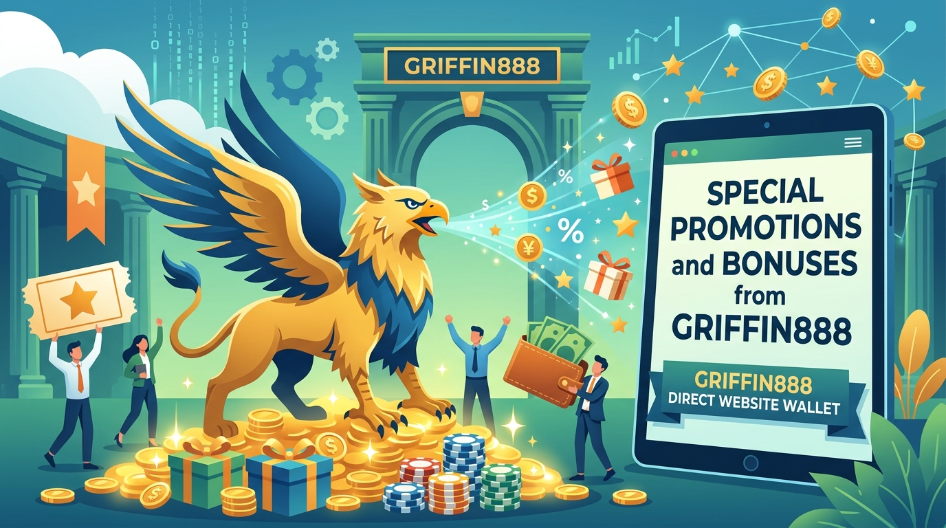 โปรโมชั่นและโบนัสสุดพิเศษจาก GRIFFIN888