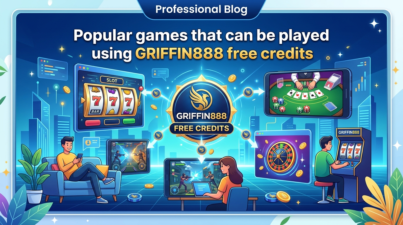 เกมยอดนิยมที่สามารถใช้ GRIFFIN888 เครดิตฟรีไม่ต้องแชร์ เล่นได้