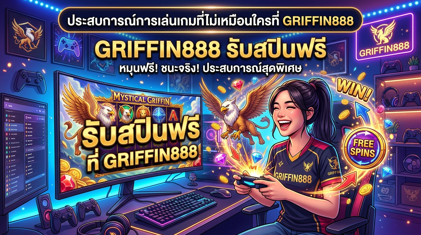 ประสบการณ์การเล่นเกมที่ไม่เหมือนใครที่ GRIFFIN888